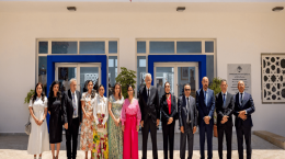 La Première Dame de la République du Salvador visite le Centre Lalla Asmaa pour Enfants Sourds à Tanger